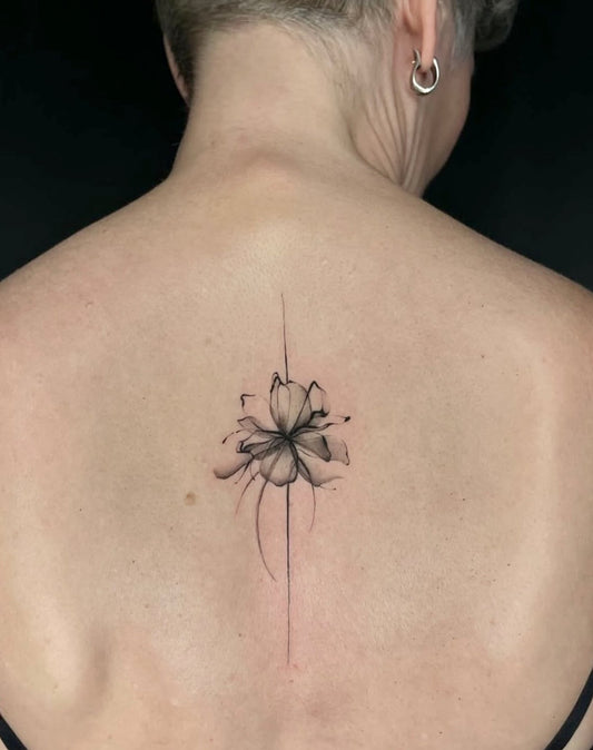 Spine Tattoo for Woman
