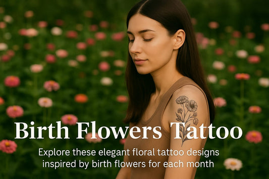 Birth Flower Tattoos – A Beautiful Way to Celebrate Your Story