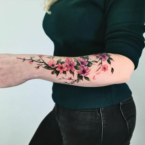 Exploring the Enduring Appeal of Flower Tattoos – Studio Hon Saskatoon