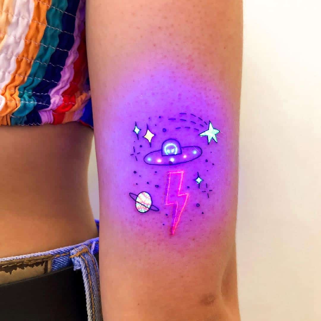 About Blacklight & UV Tattoos
