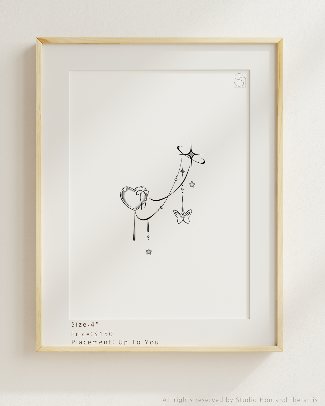 Best Jewel Tattoo Flash Design – Studio Hon