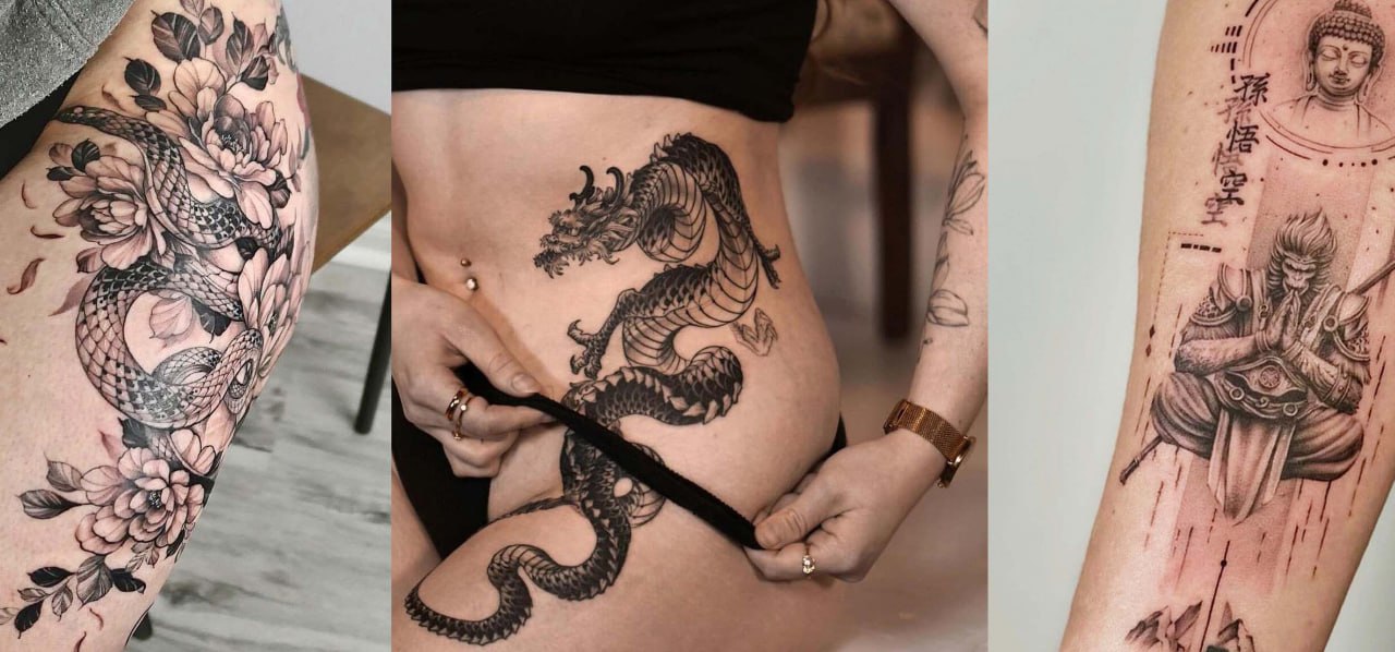 Best Snake tattoo in Saskatoon