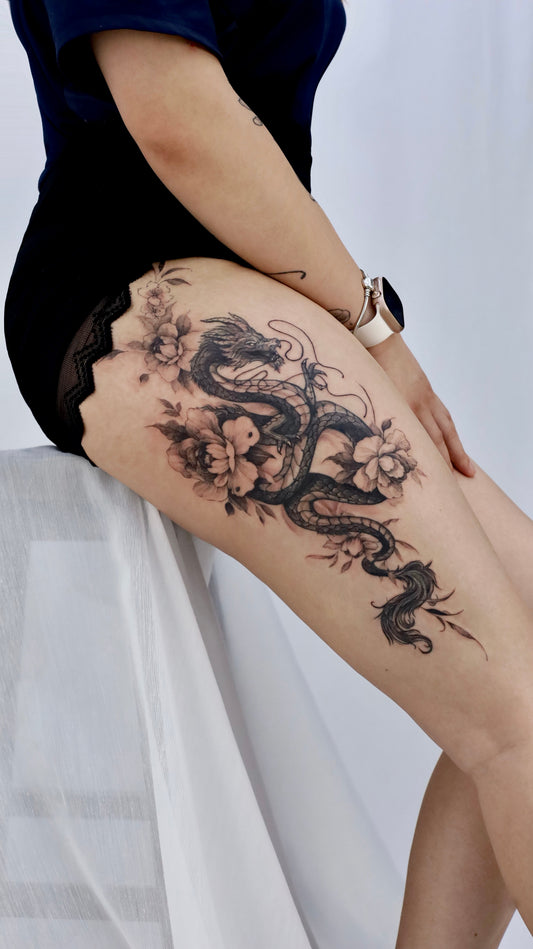 How to Design a Floral Tattoo That Works With Your Body
