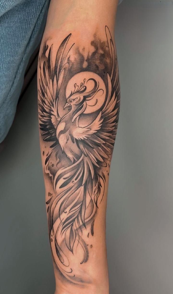 Phoenix Tattoo Meaning Guide By Studio Hon in Saskatoon