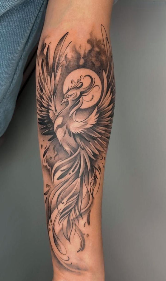 Phoenix Tattoo Meaning Guide By Studio Hon in Saskatoon