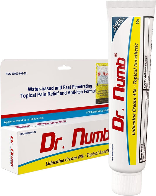 Numbing cream for no pain tattoo at Studio Hon
