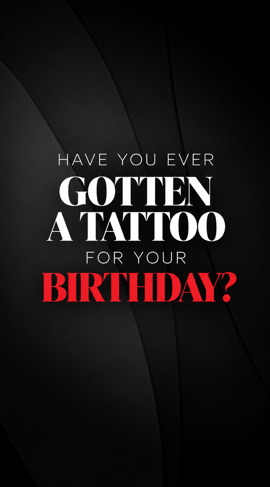Why a Birthday Tattoo Makes Sense as a Gift to Yourself in Saskatoon