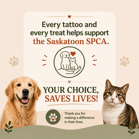 tattoo donation event in saskatoon