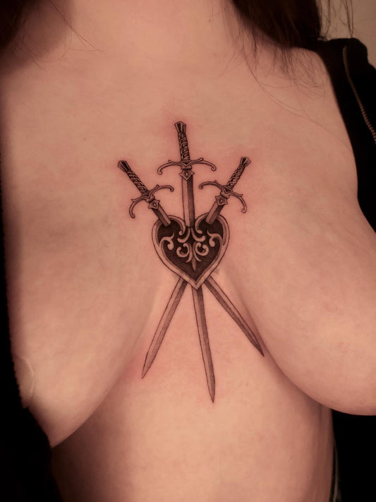 Blackwork Tattoo in Saskatoon