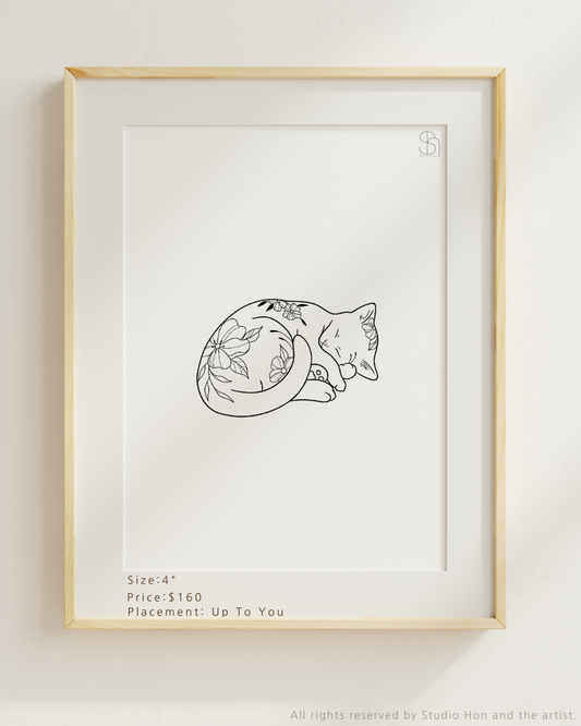 Best Cat Tattoo Flash Designs