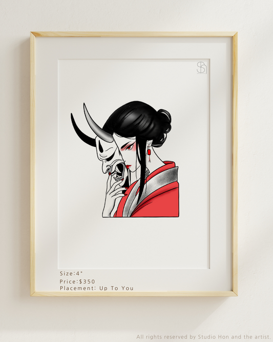 Best Geisha Tattoo Flash Designs Deal