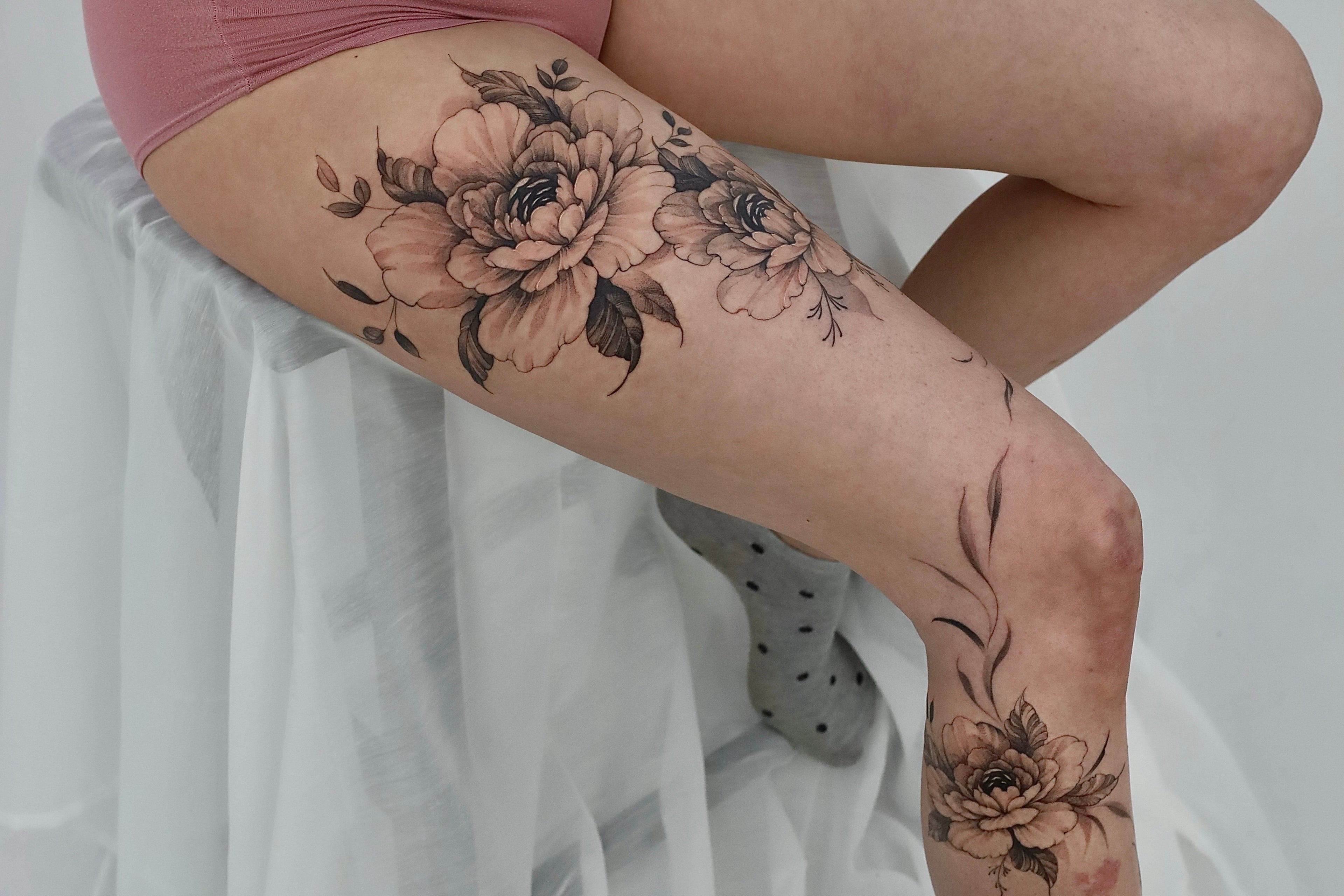 Best Floral tattoo in Saskatoon